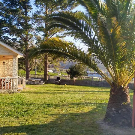 Casa En La Playa De Area Con Finca Privada Viveiro Zewnętrze zdjęcie